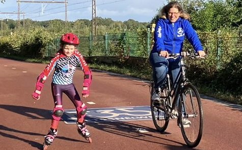 Skeelertijdrit - tijden en foto's